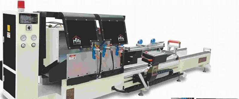 550 CNC 45° Double Head Saw factory